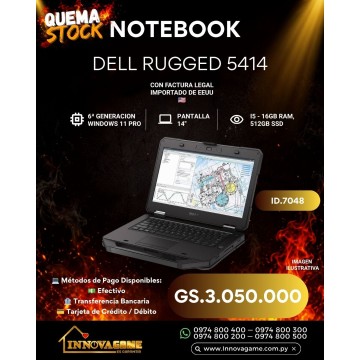 NOTEBOOK DELL RUGGED 5414