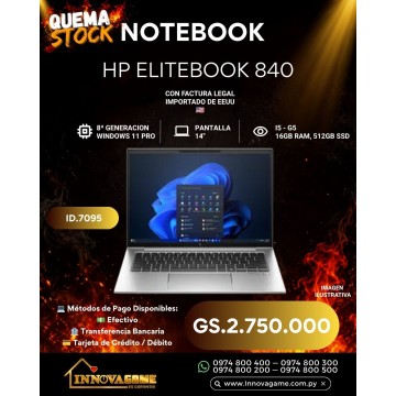 NOTEBOOK HP ELITEBOOK 840 G5
