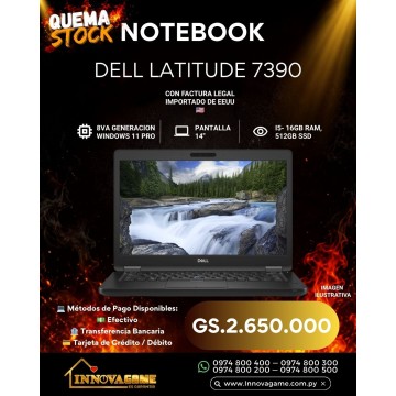 NOTEBOOK DELL LATITUDE 7390