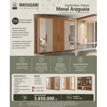 ROPERO MOVAL ARAGUAIA