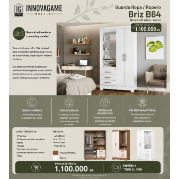 ROPERO BRIZ B64