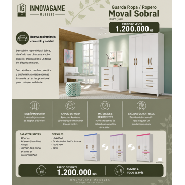ROPERO MOVAL SOBRAL