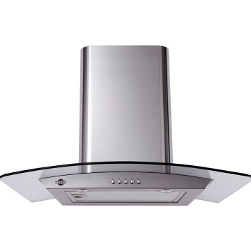 CAMPANA VIDRIO CURVO INOX...