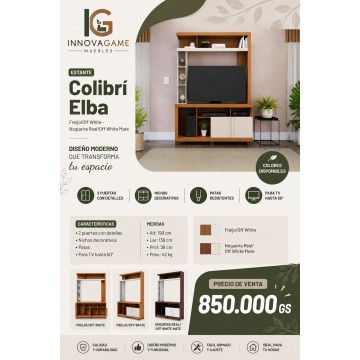 ESTANTE COLIBRI ELBA